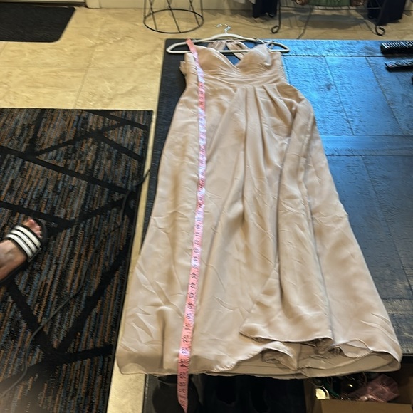 SORELLA VITA DESIGNER BRIDESMAID GOWNS Blush Size 8 Evening Formal - Picture 8 of 13